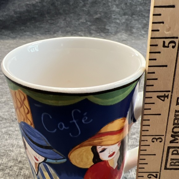 CAFE PARIS 4914 by Sango Women In Cafe Coffee Tea Mug Cup - Picture 8 of 8